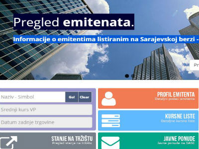 Na današnjem trgovanju na sase ostvaren ukupan promet od 214.959,76 KM