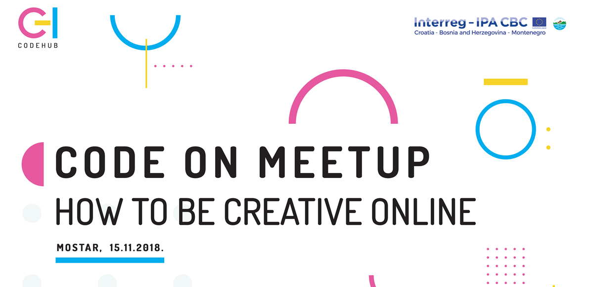 Otvorene prijave za Code On Meetup Vol. 6: How to be creative online